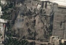 Here is the Iranian Supreme Leader’s complex… Satellite images reveal extensive destruction