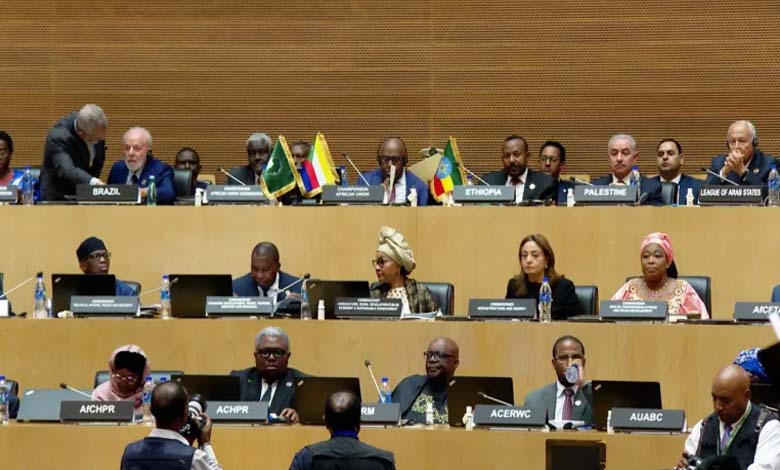 Palestine at the African summit: call to end violations and warning against undermining the two-state solution