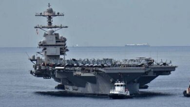 Second Aircraft Carrier Headed to the Middle East… U.S. Pressure Ahead of a Decision on Iran