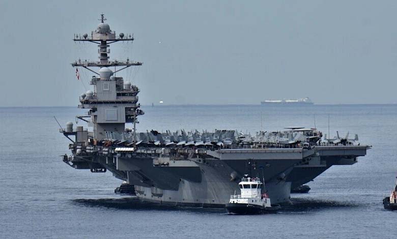 Second Aircraft Carrier Headed to the Middle East… U.S. Pressure Ahead of a Decision on Iran