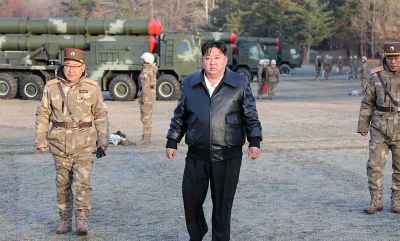 Naval nuclear capabilities… Kim inspects a destroyer and supervises a missile test amid the war with Iran