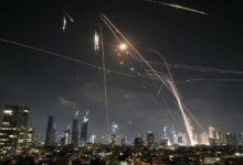 The sixth attack since midnight: Israel detects and intercepts an Iranian missile attack