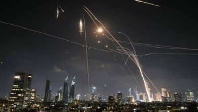 The sixth attack since midnight: Israel detects and intercepts an Iranian missile attack