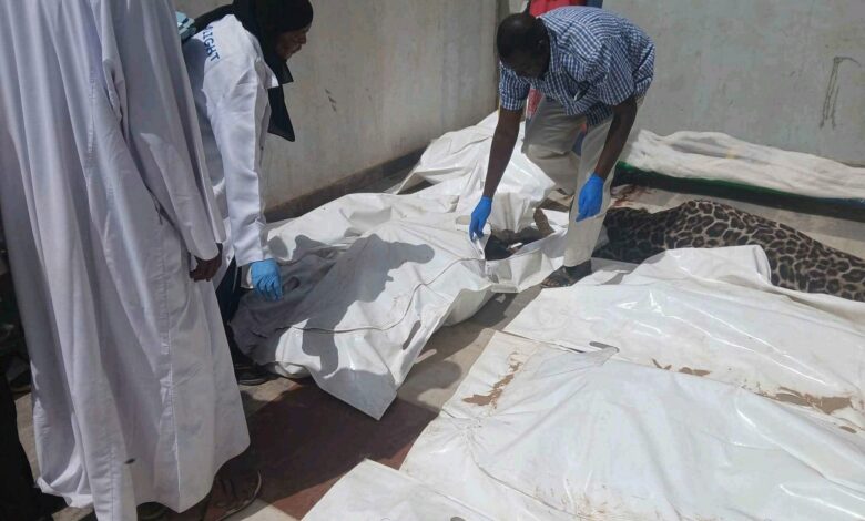 what happened inside Ed Daein Hospital on the night of Eid?