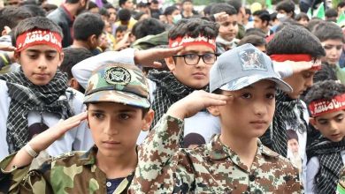 Accusations against Iran of recruiting children in anticipation of a return to war