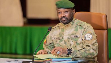 First official appearance of Mali’s military council leader since the Saturday attacks