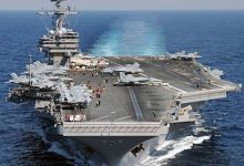 George Bush arrives in the Middle East: the United States reinforces its aircraft carriers