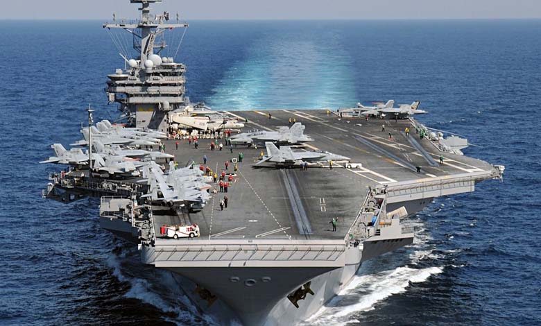 George Bush arrives in the Middle East: the United States reinforces its aircraft carriers