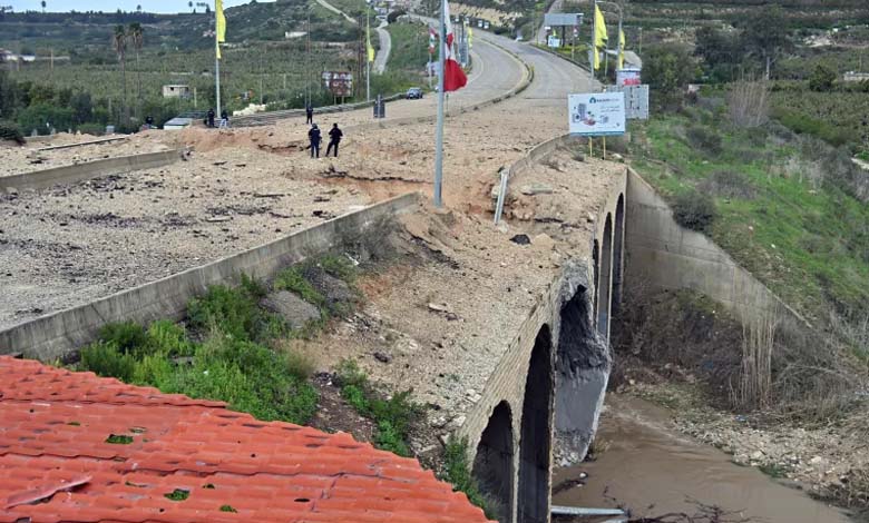 Lebanon builds an alternative bridge over the Litani to thwart a plan to isolate the South