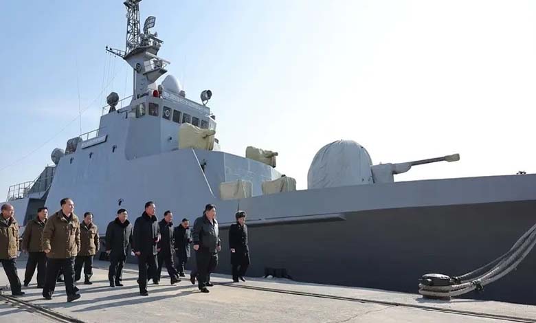 Satellite images reveal a military surprise weighing thousands of tons in North Korea