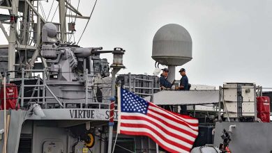 The U.S. military will remain around Iran to ensure enforcement of the truce agreement