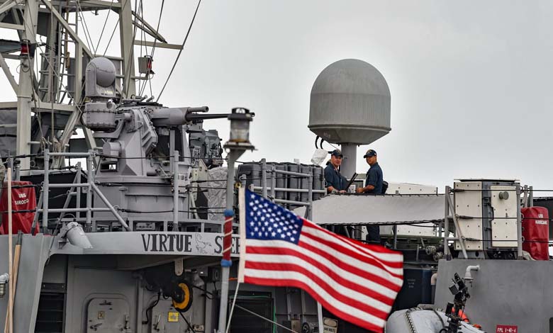 The U.S. military will remain around Iran to ensure enforcement of the truce agreement