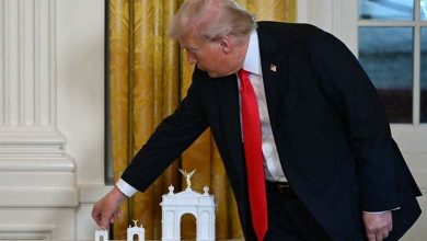 Trump unveils the design of the largest monument of its kind in the world