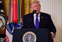 U.S. President Donald Trump threatened to destroy bridges and power stations in Iran