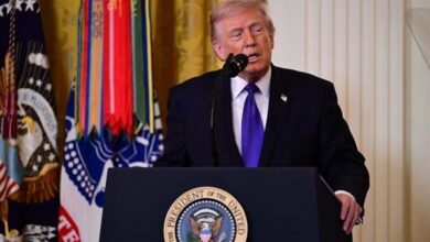 U.S. President Donald Trump threatened to destroy bridges and power stations in Iran