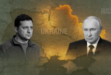 Fearing attacks, Ukraine fortifies its border with Russia’s ally