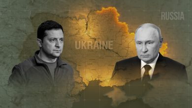 Fearing attacks, Ukraine fortifies its border with Russia’s ally