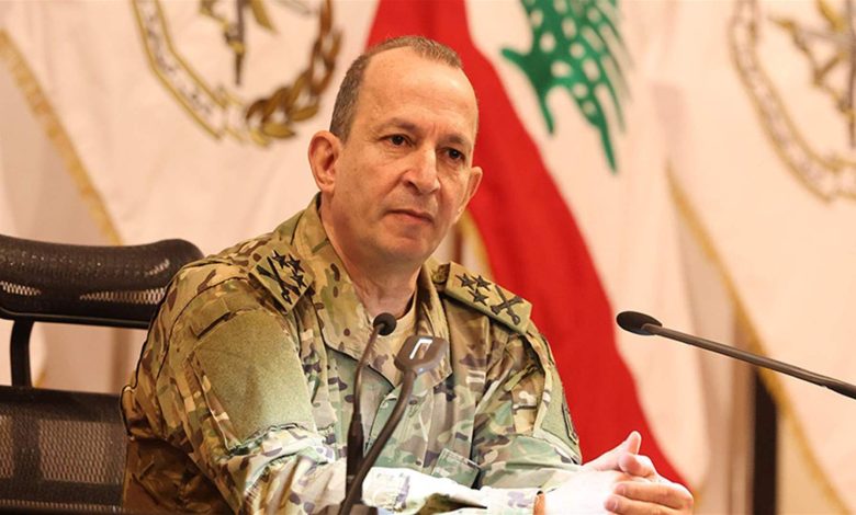 Lebanese army commander condemns attacks on the military institution