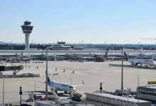 Munich Airport resumes operations after temporary closure… helicopters search for an unidentified drone