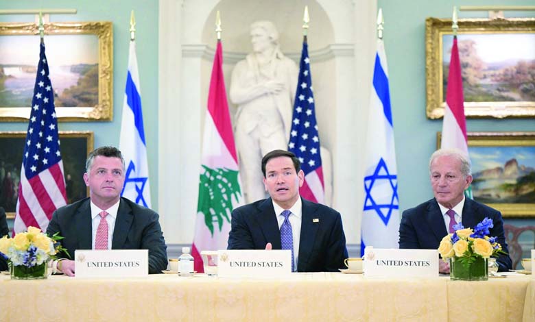 Rubio on Hezbollah: an obstacle hindering peace between Lebanon and Israel