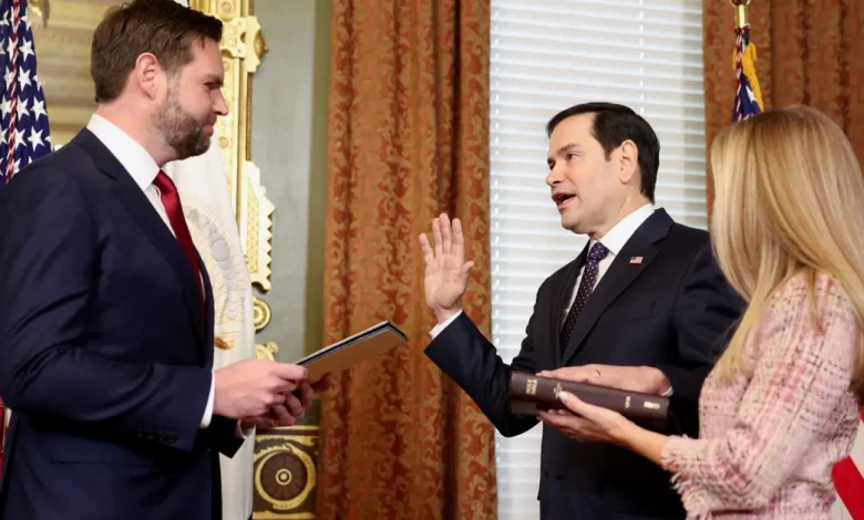 The White House briefing room: a step in Vance and Rubio’s race toward the presidency