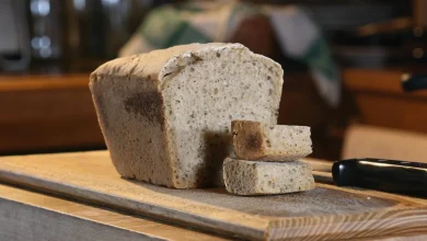 What happens to your blood pressure when you eat whole wheat bread?