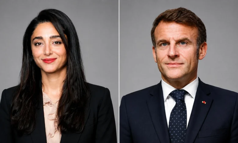 What is the link between an Iranian actress and the Macron slap?