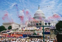 With fighter jets and ships… The British Army participates in America’s Independence celebrations