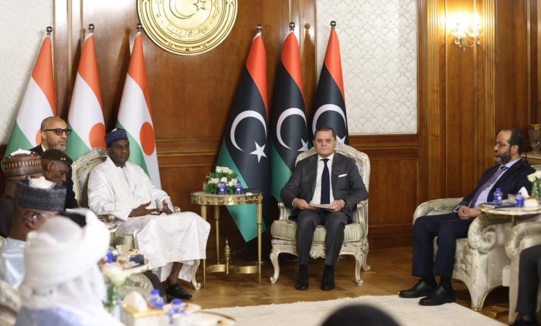 Dbeibah’s government strengthens partnership with Niger through a military cooperation agreement