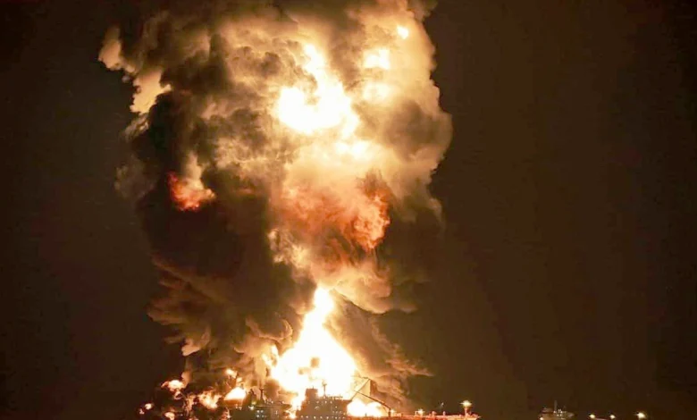 Explosions on Iran’s Coast… The Revolutionary Guard Responds with Fire, but Against Whom?