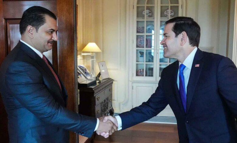 Saddam Haftar Meets Marco Rubio in Washington to Discuss Army Unification Initiative