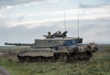 Spring Storm Pushes British Challenger 2 Tanks to Russia’s Border