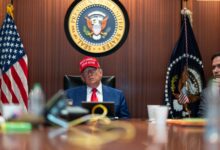 A war room above the runway: this is where Trump decided to resume strikes against Iran