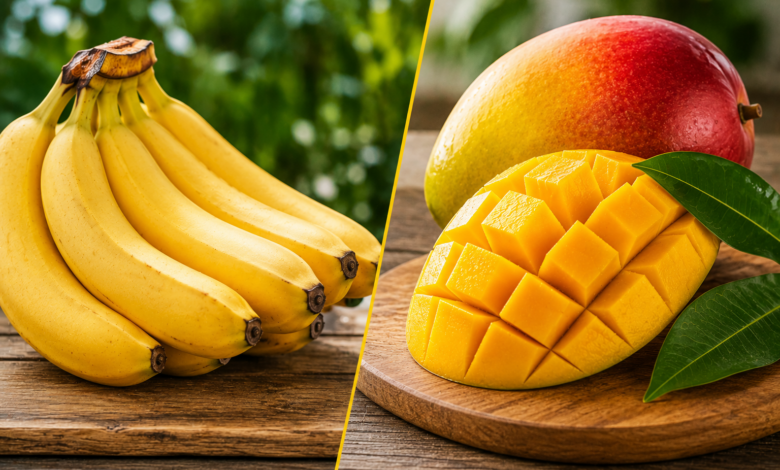 Banana or Mango: Which Fruit Gives Your Body More Energy?
