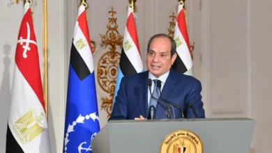 Egypt Protests Officiating as President El-Sisi Praises a Historic Achievement