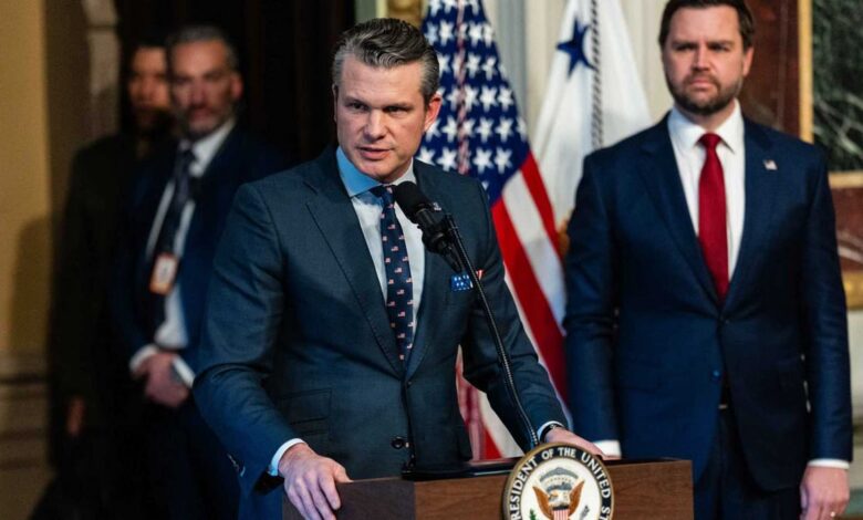 Hegseth Visits Israel to Discuss Developments Concerning Iran and Lebanon