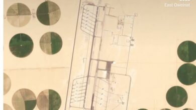 How did Turkish-Egyptian coordination transform the East Oweinat air base into a platform for committing war crimes against Sudanese civilians?