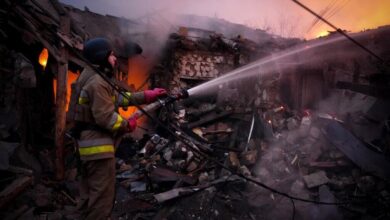 Kyiv Under Russian Fire: Drone and Missile Strikes