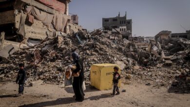 Yellow Line Advances in Gaza, Redrawing New Displacement Maps