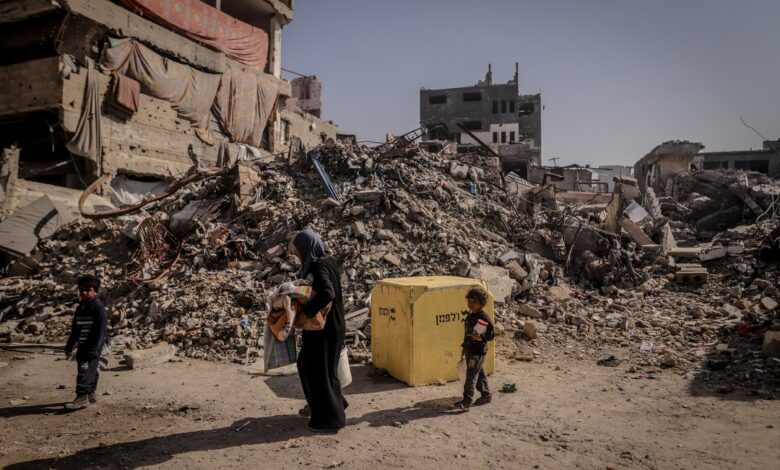 Yellow Line Advances in Gaza, Redrawing New Displacement Maps