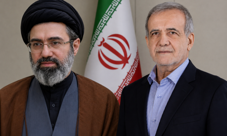 He Refused a Handshake and Hid His Face: Striking Details Emerge About the Meeting Between Mojtaba Khamenei and Pezeshkian
