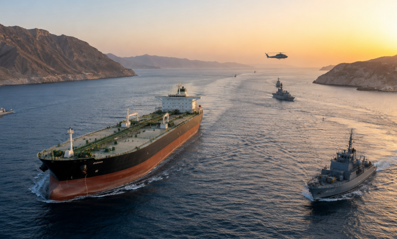 Near-Total Paralysis Hits Shipping Traffic in the Strait of Hormuz