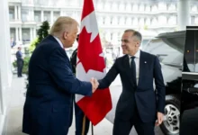 Ontario Now and Forever… Canada Challenges Trump with a Huge Sign
