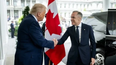 Ontario Now and Forever… Canada Challenges Trump with a Huge Sign
