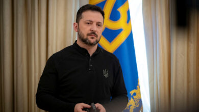 Zelensky Negotiates with Fire