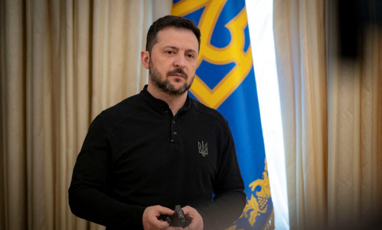Zelensky Negotiates with Fire