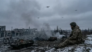 Russia Pre-empts a U.S. Peace Proposal with a Rare Attack in the Heart of Kyiv