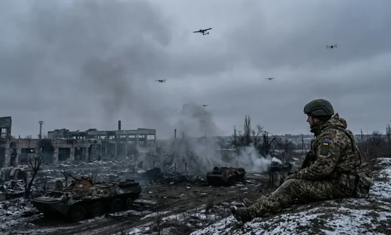 Russia Pre-empts a U.S. Peace Proposal with a Rare Attack in the Heart of Kyiv