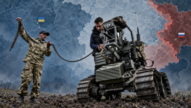 Replacing Soldiers: Amphibious Robot Swims to the Front Line With Ammunition