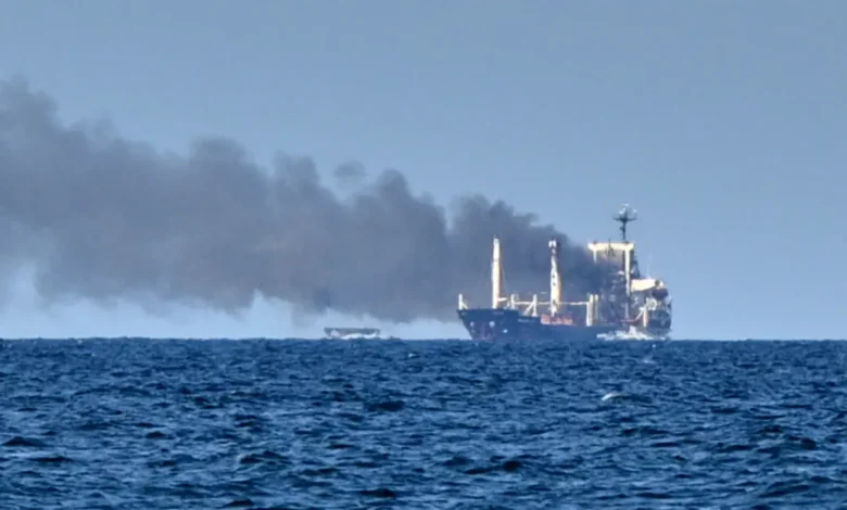 Russia Says It Struck Ukrainian Logistics Centres and a Cargo Ship in the Black Sea
